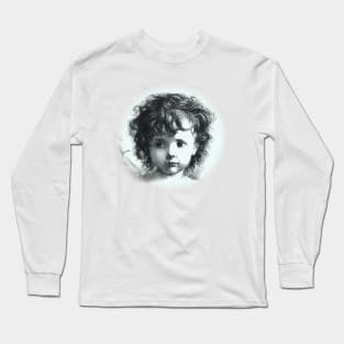 Curly Hair Child Long Sleeve T-Shirt